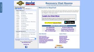 
                            2. Step Chat - Welcome to Step Chat