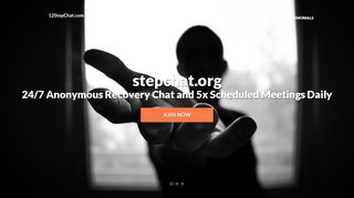 
                            4. stepchat.org - Online 12 Step Meetings