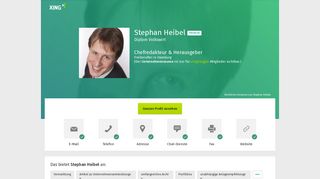 
                            9. Stephan Heibel - Chefredakteur & Herausgeber - Heibel-Ticker, der ...