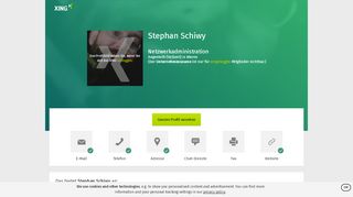 
                            13. Stephan Schiwy - Netzwerkadministration - Sparkasse a.d.L. | XING