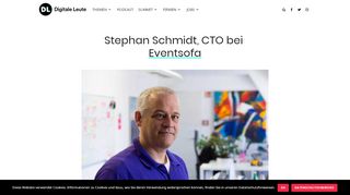 
                            5. Stephan Schmidt, CTO bei Eventsofa - Digitale Leute