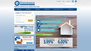 
                            5. Stephenson National Bank: Bank Financial Advisor Checking Savings