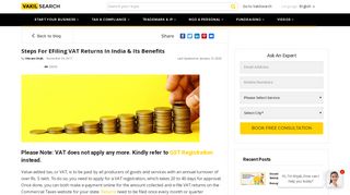 
                            11. Steps for eFiling VAT Returns in India - Vakilsearch
