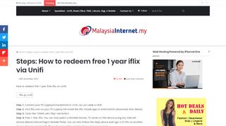 
                            12. Steps: How to redeem free 1 year iflix via Unifi ...