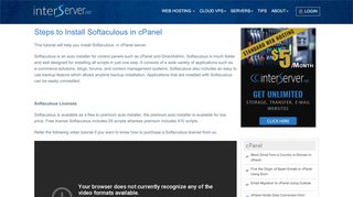 
                            10. Steps to Install Softaculous in cPanel - Interserver Tips