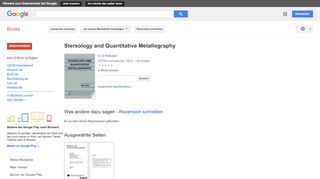 
                            13. Stereology and Quantitative Metallography