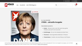 
                            8. stern Magazin - die aktuelle Ausgabe jetzt ansehen und bestellen