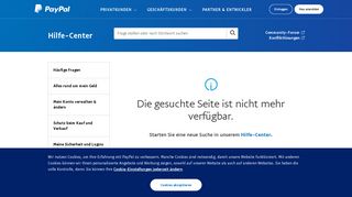 
                            3. Steuer-Center - PayPal