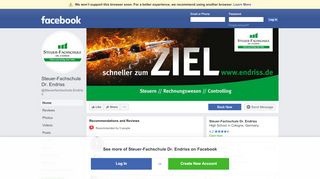 
                            13. Steuer-Fachschule Dr. Endriss - Home | Facebook