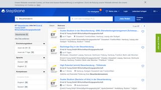 
                            5. Steuerberater Jobs bei Ernst & Young GmbH ... - Stepstone