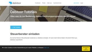 
                            1. Steuerberater Zugriff | Debitoor Rechnungsprogramm