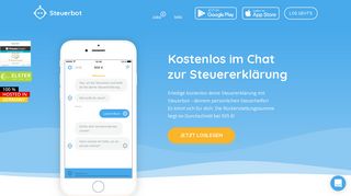 
                            8. Steuerbot | Kostenlos im Chat zur Steuererklärung