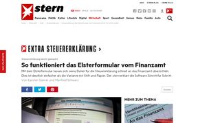 
                            7. Steuererklärung: Das Elsterformular vom Finanzamt Schritt für Schritt ...