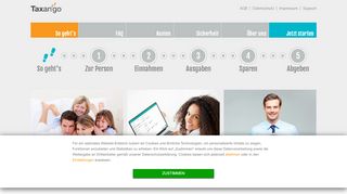 
                            3. Steuererklärung online erstellen und Steuern sparen - Taxango.de