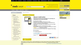 
                            2. Steuern mobil online - NWB Shop - NWB Verlag