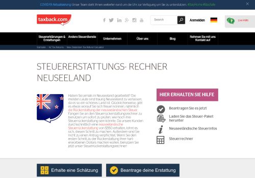 
                            7. Steuerrechner Neuseeland - Taxback.com