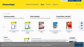 
                            7. Steuersoftware und Spartipps für die Steuererklärung - Steuertipps