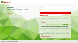 
                            9. St.George Bank : Business Banking Online - Logon