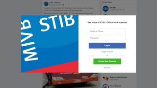
                            6. STIB - Officiel - Le soir du 24 décembre, 369 chauffeurs... | Facebook