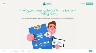 
                            9. Stickermanager - The biggest Swap Exchange