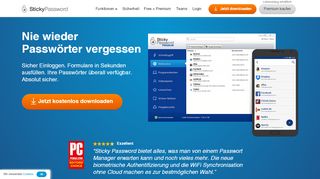 
                            1. Sticky Password: Bester Passwort-Manager und kostenloser ...