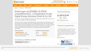 
                            6. STIEBEL ELTRON: Meinungen, Erfahrungen, Bewertungen - Verivox