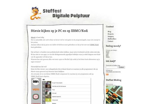 
                            13. Stievie kijken op je PC en op XBMC/Kodi - Steffest Digitale Pulptuur