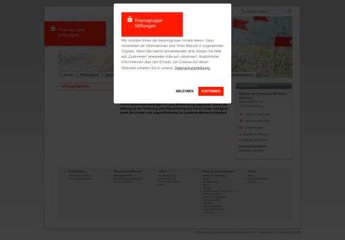 
                            8. Stiftung der Sparkasse Märkisch-Oderland - Stiftungs-Startseite