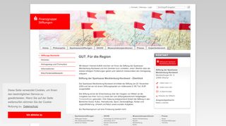 
                            6. Stiftung der Sparkasse Mecklenburg-Nordwest - Stiftungs-Startseite