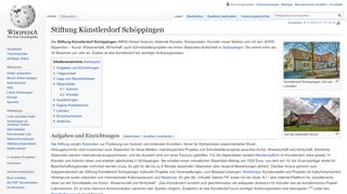 
                            5. Stiftung Künstlerdorf Schöppingen – Wikipedia
