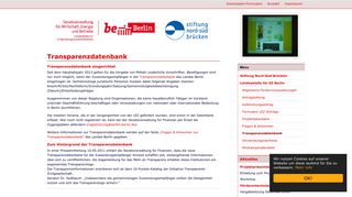 
                            9. Stiftung Nord-Süd-Brücken | Transparenzdatenbank