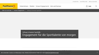 
                            7. Stiftung Schweizer Sporthilfe | PostFinance