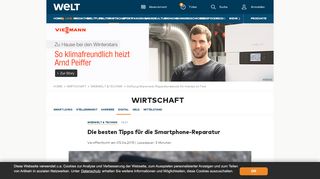 
                            8. Stiftung Warentest: Reparaturdienste für Handys im Test - WELT