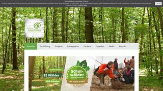 
                            11. Stiftung Zukunft Wald: Herzlich Willkommen