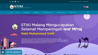 
                            7. STIKI Malang: Sekolah Tinggi Informatika dan Komputer Indonesia