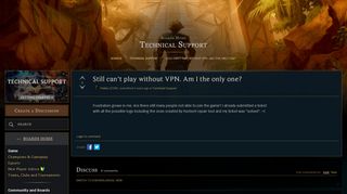 
                            2. Still can't play without VPN. Am I the only one?