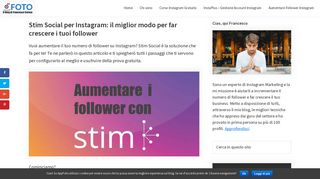 
                            13. Stim Social per Instagram: il miglior modo per far crescere i tuoi follower