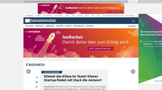 
                            2. Stimmt das Klima im Team? Dieses Startup findet mit Slack die ...