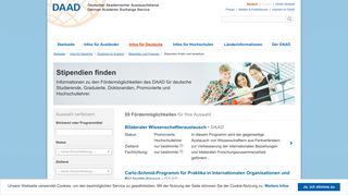 
                            1. Stipendien finden und bewerben - DAAD - Deutscher Akademischer ...
