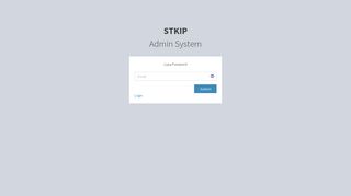 
                            10. STKIP | Admin System Log in - STKIP Singkawang
