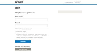 
                            2. STN.ID - Login - Stuttgarter Nachrichten