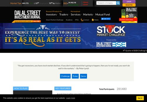 
                            2. Stock Market Game | Online Virtual Share Market Game