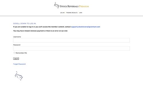 
                            13. Stock Reversals Premium Members | Member Login