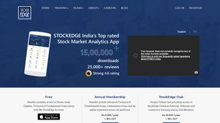 
                            2. StockEdge | Indian Stock Market App designed to provide data ...