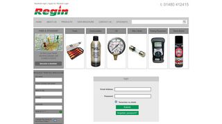 
                            2. Stockists login - Regin Products