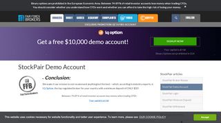 
                            1. StockPair Demo Account | Free Demo Account | stockpair