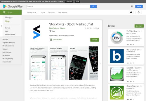 
                            9. StockTwits - Stock Market Chat - Apps on Google Play