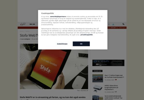 
                            11. Stofa WebTV klar til Chromecast - recordere.dk