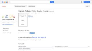 
                            11. Stone and Webster Public Service Journal