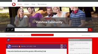 
                            12. Stop alle telefonate anonime grazie a Whooming - Vodafone Community